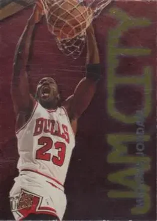 1995-96 Ultra #3 Jam City Michael Jordan