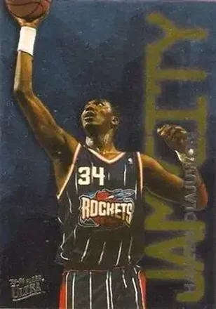 1995-96 Ultra #8 Jam City Hakeem Olajuwon