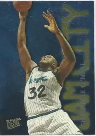 1995-96 Ultra #9 Jam City Shaquille O'Neal