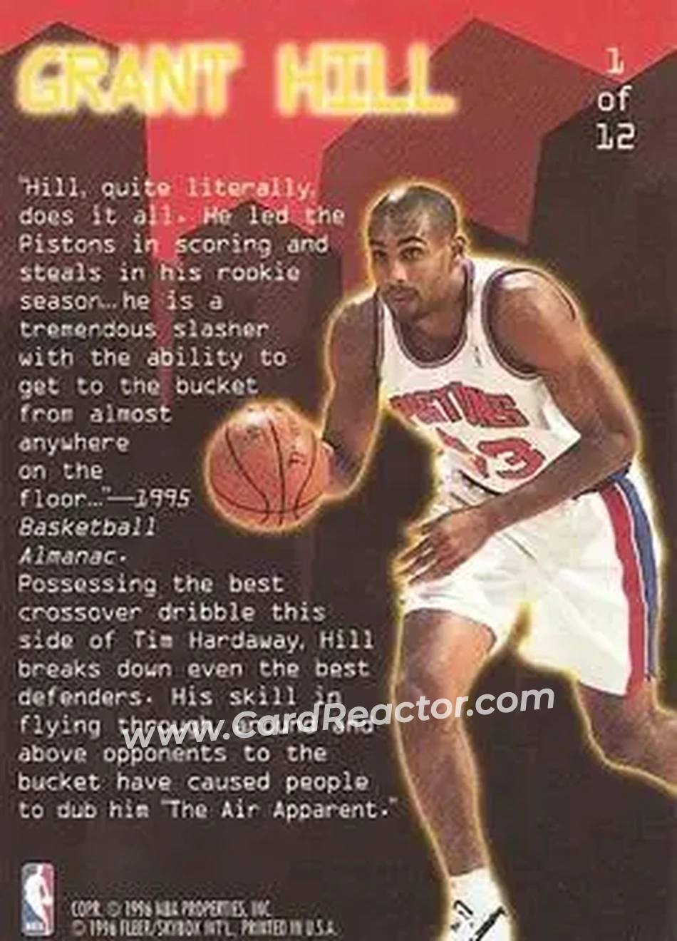 Back of Grant Hill