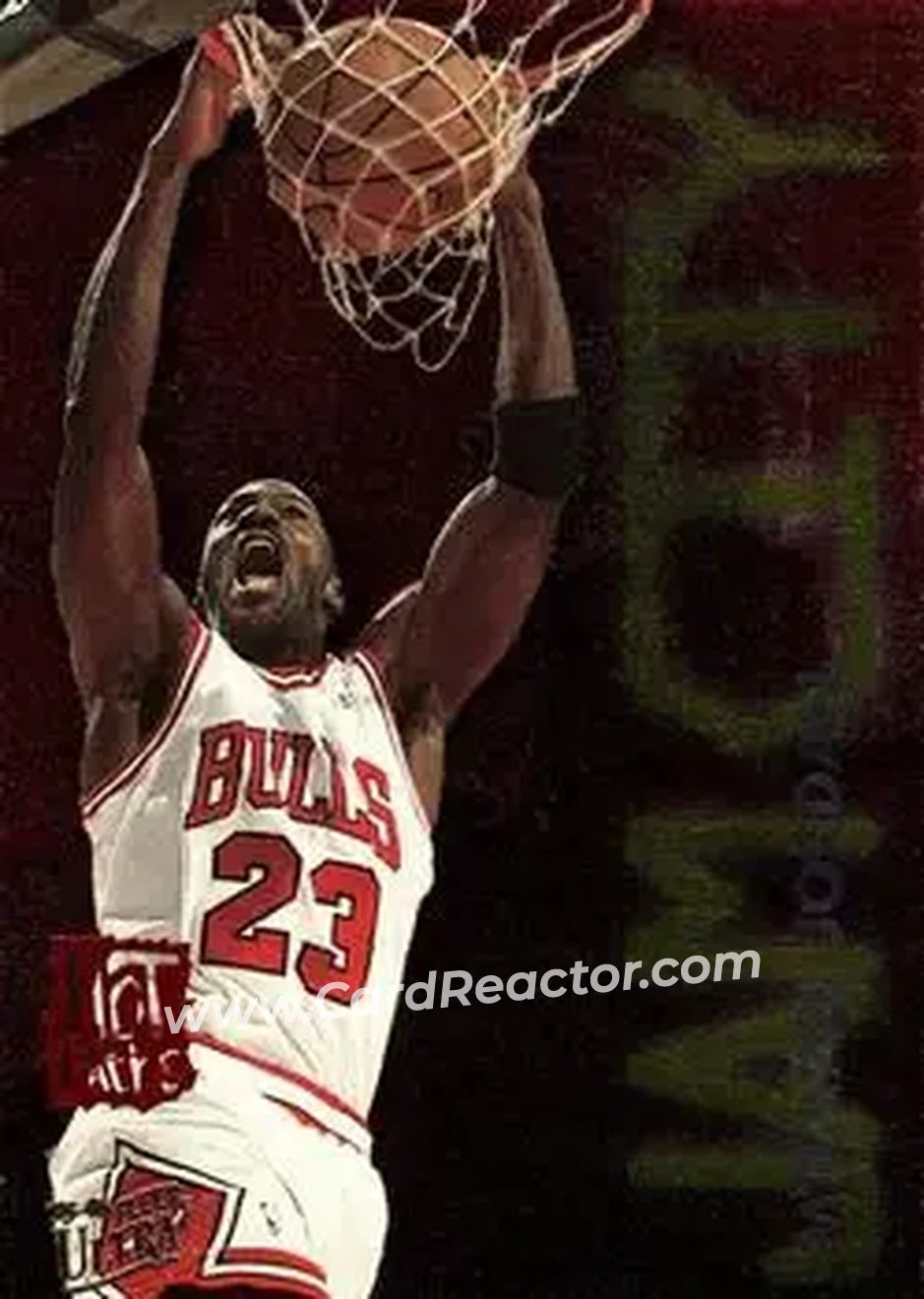 Front of Michael Jordan