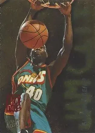1995-96 Ultra #4 Jam City Hot Packs Shawn Kemp