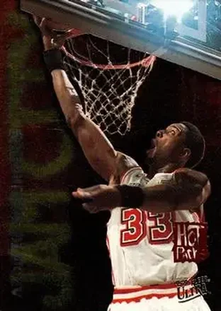 1995-96 Ultra #7 Jam City Hot Packs Alonzo Mourning