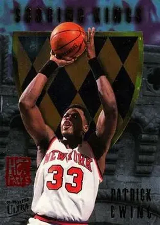 1995-96 Ultra #1 Scoring Kings Hot Packs Patrick Ewing