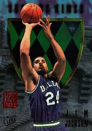 1995-96 Ultra #3 Scoring Kings Hot Packs Jim Jackson