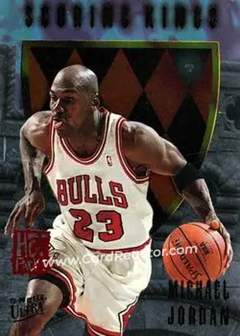 Front of Michael Jordan