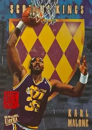 1995-96 Ultra #5 Scoring Kings Hot Packs Karl Malone