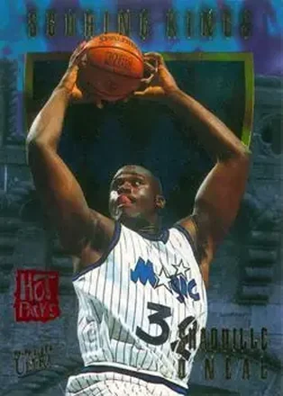 1995-96 Ultra #8 Scoring Kings Hot Packs Shaquille O'Neal
