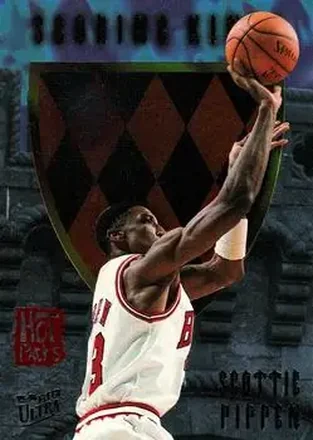 1995-96 Ultra #9 Scoring Kings Hot Packs Scottie Pippen