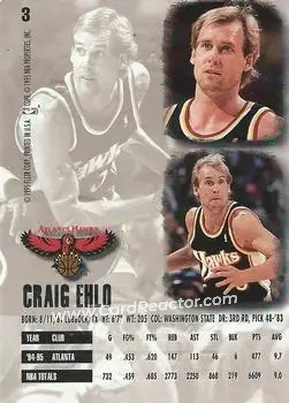 Back of Craig Ehlo