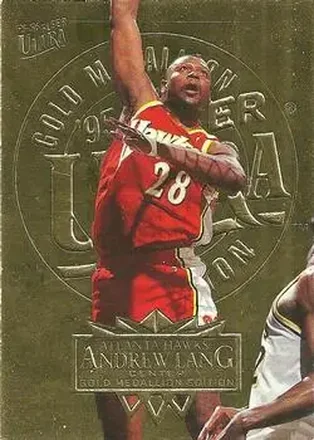 1995-96 Ultra #4 Gold Medallion Andrew Lang