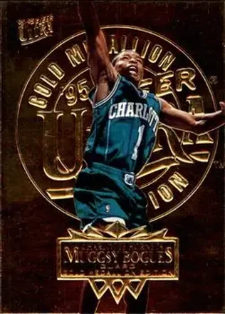 1995-96 Ultra #17 Gold Medallion Muggsy Bogues