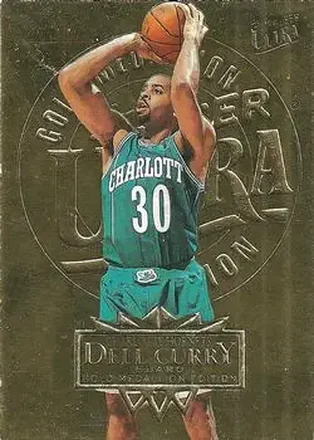 1995-96 Ultra #19 Gold Medallion Dell Curry