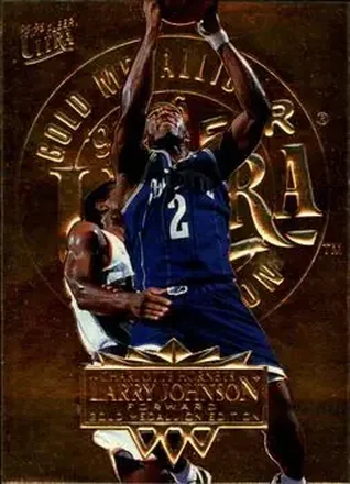 1995-96 Ultra #21 Gold Medallion Larry Johnson