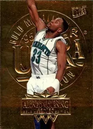 1995-96 Ultra #22 Gold Medallion Alonzo Mourning