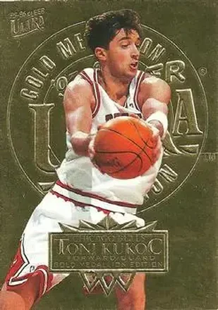 1995-96 Ultra #26 Gold Medallion Toni Kukoc