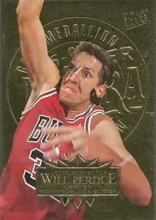 1995-96 Ultra #27 Gold Medallion Will Perdue