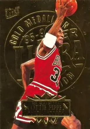 1995-96 Ultra #28 Gold Medallion Scottie Pippen