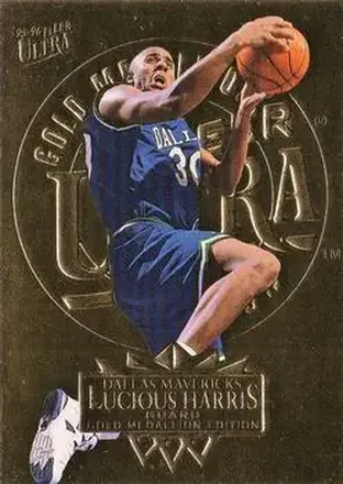 1995-96 Ultra #36 Gold Medallion Lucious Harris