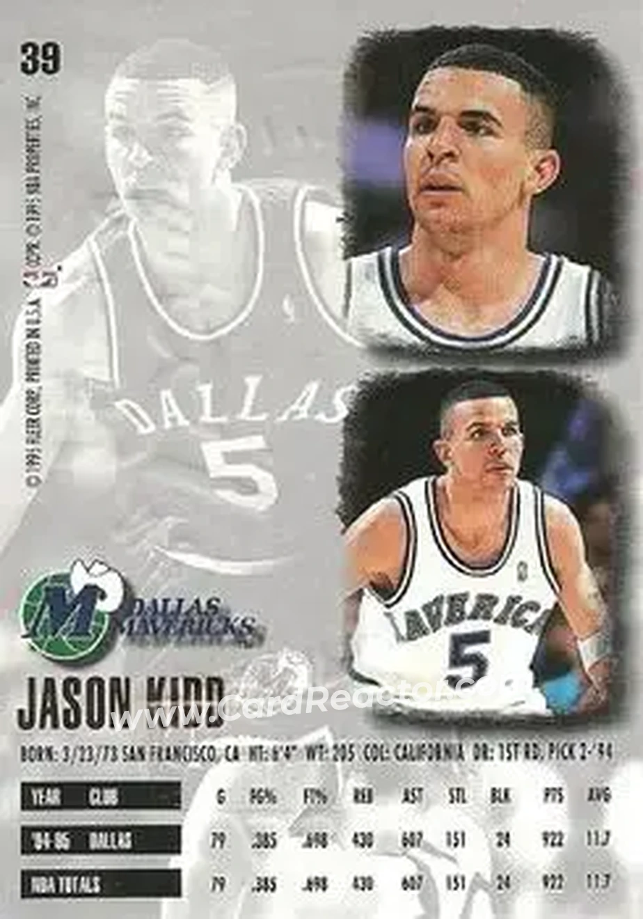 Back of Jason Kidd