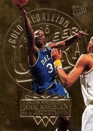 1995-96 Ultra #40 Gold Medallion Jamal Mashburn