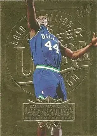 1995-96 Ultra #43 Gold Medallion Lorenzo Williams
