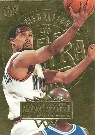 1995-96 Ultra #44 Gold Medallion Mahmoud Abdul-Rauf
