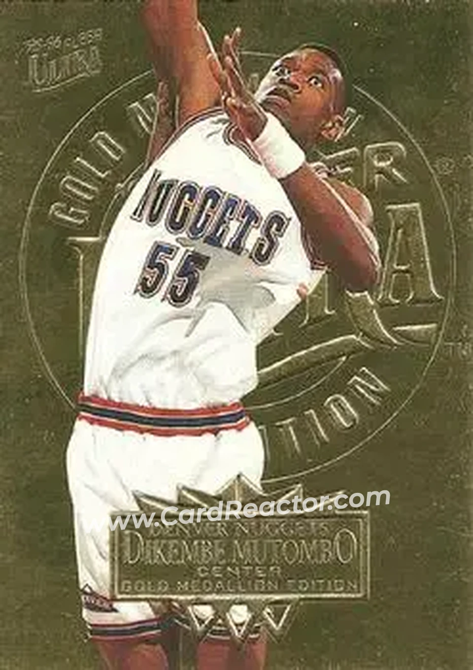 Front of Dikembe Mutombo