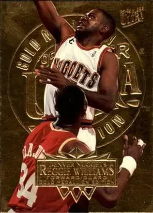 1995-96 Ultra #50 Gold Medallion Reggie WIlliams