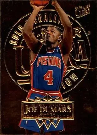 1995-96 Ultra #51 Gold Medallion Joe Dumars