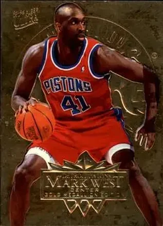 1995-96 Ultra #56 Gold Medallion Mark West