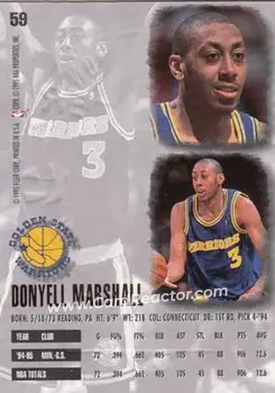 Back of Donyell Marshall