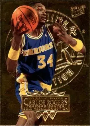 1995-96 Ultra #61 Gold Medallion Carlos Rogers