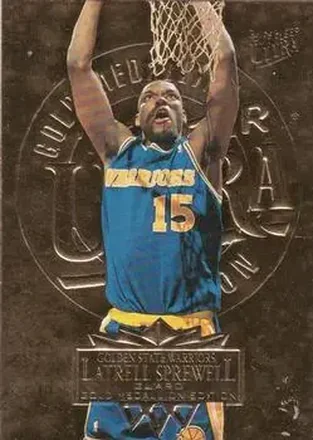 1995-96 Ultra #64 Gold Medallion Latrell Sprewell
