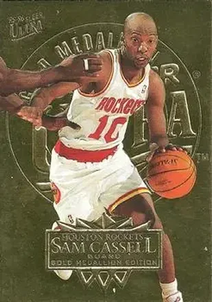 1995-96 Ultra #65 Gold Medallion Sam Cassell