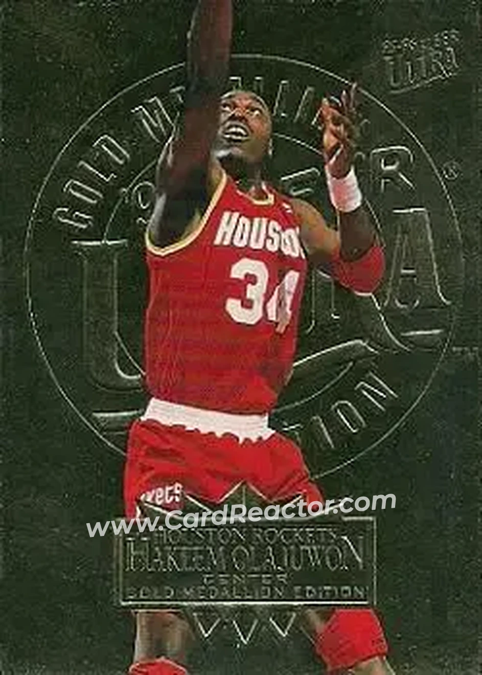 Front of Hakeem Olajuwon