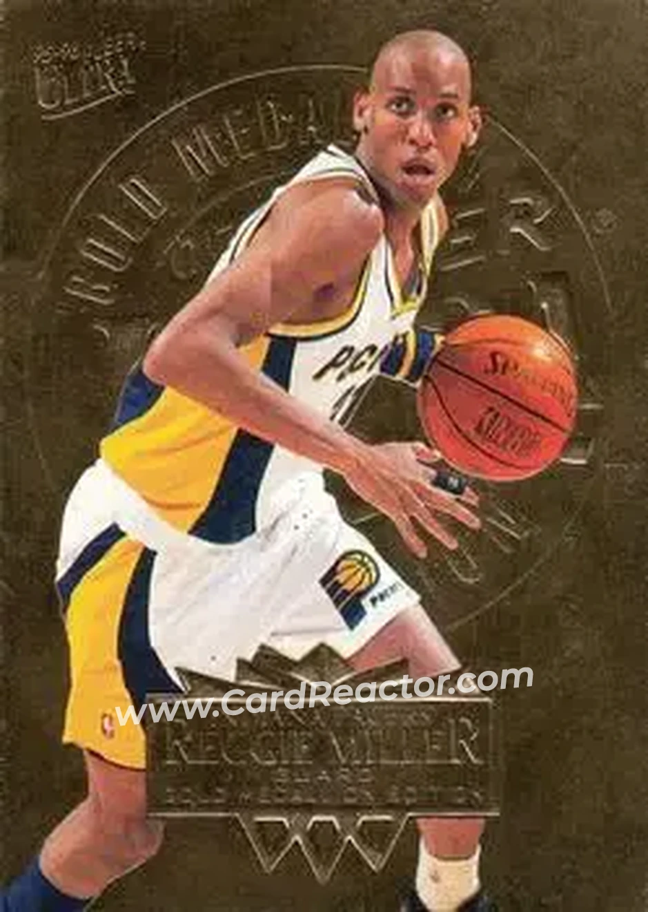 Front of Reggie Miller
