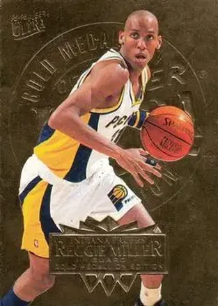 1995-96 Ultra #76 Gold Medallion Reggie Miller