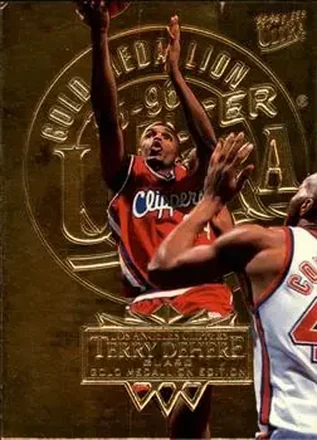 1995-96 Ultra #78 Gold Medallion Terry Dehere