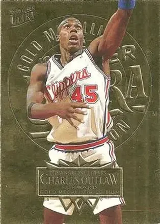 1995-96 Ultra #80 Gold Medallion Bo Outlaw