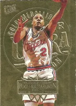 1995-96 Ultra #81 Gold Medallion Pooh Richardson