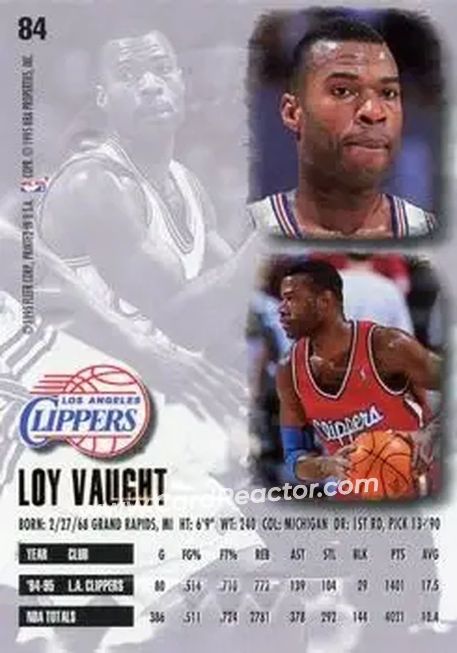 Back of Loy Vaught