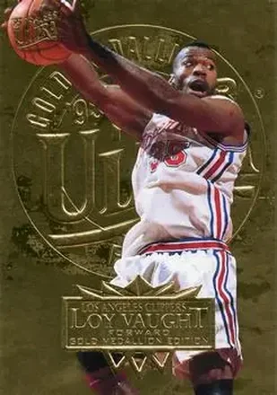 1995-96 Ultra #84 Gold Medallion Loy Vaught