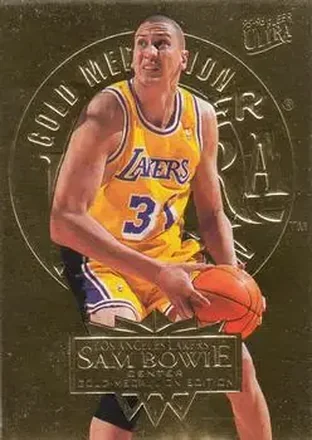 1995-96 Ultra #85 Gold Medallion Sam Bowie