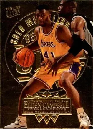 1995-96 Ultra #86 Gold Medallion Elden Campbell
