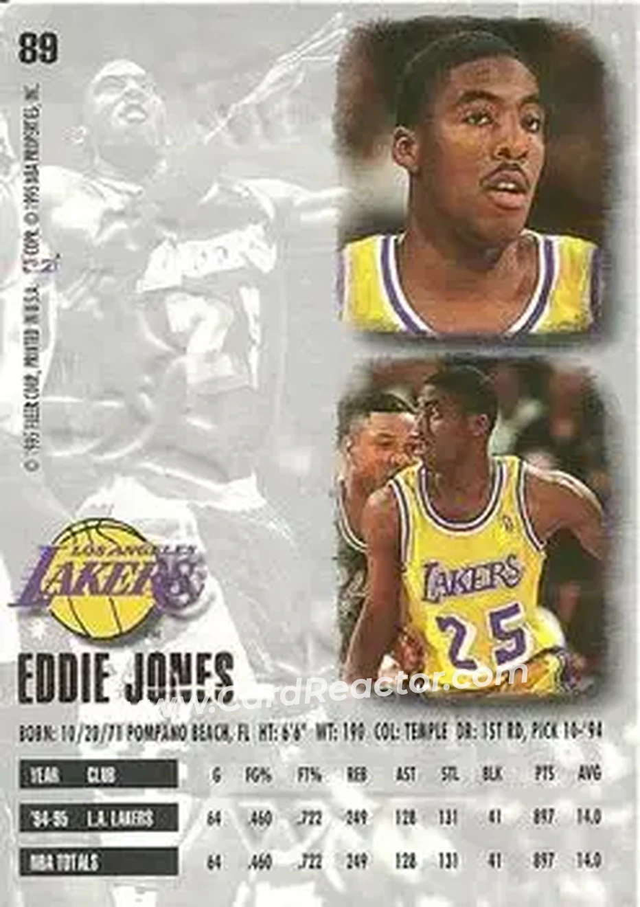 Back of Eddie Jones