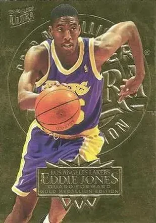 1995-96 Ultra #89 Gold Medallion Eddie Jones