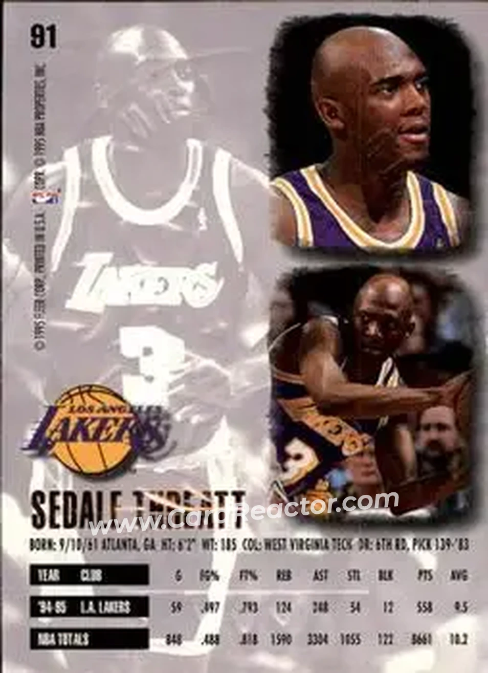 Back of Sedale Threatt