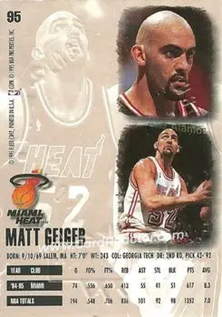 Back of Matt Geiger