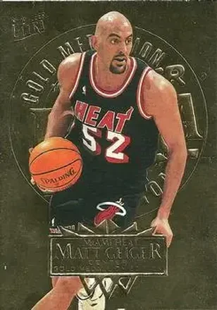 1995-96 Ultra #95 Gold Medallion Matt Geiger